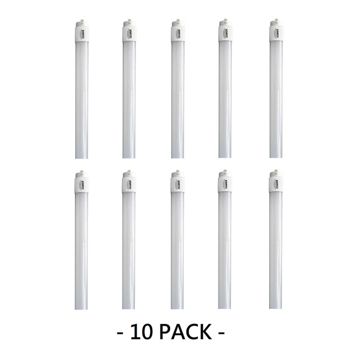 Satco S29918 40W 94" T8 LED Linear Bulb, 4000K, 10-Pack
