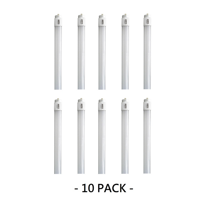 Satco S29919 40W 94" T8 LED Linear Bulb, 5000K, Ballast Bypass  10-Pack