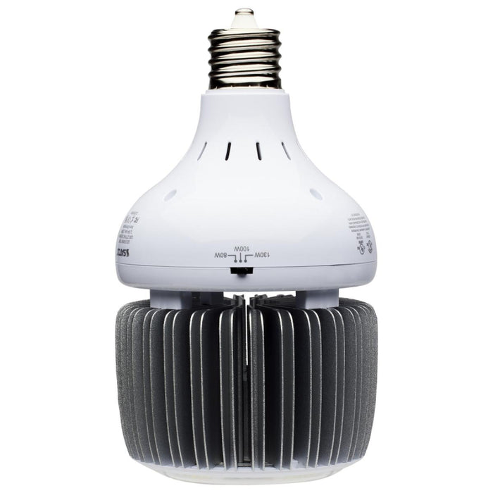 Satco S33114 80W/100W/130W Hi-Bay LED Bulb, EX39 Base, 4000K