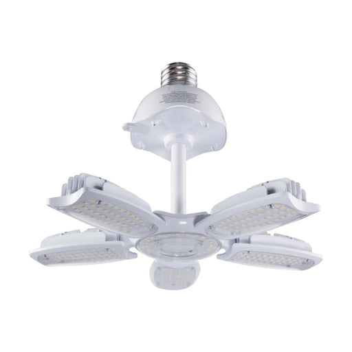 Satco S39799 60W LED HID Replacement, Corncob; 2700K; Mogul Extended Base; 120-277V; Type B; Adjustable Beam
