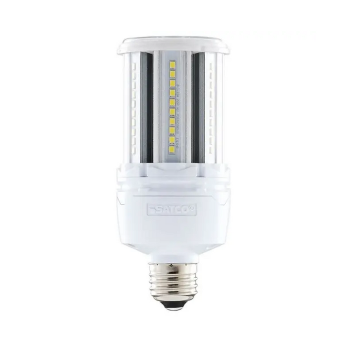 Satco S49671 22W LED HID Replacement, Corncob, 2700K, Medium Base, 120-277V, Type B, Economy Hi-Pro