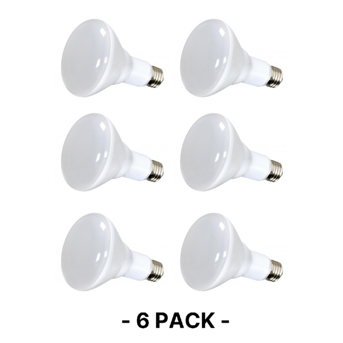 Satco S9021 10W BR30 Dimmable LED Bulb, 2700K, 6-Pack