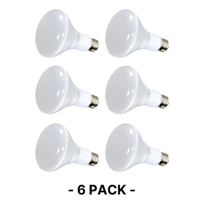 Satco S9022 10W BR30 Dimmable LED Bulb, 3000K, 6-Pack