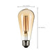 Satco S9577 2.5W LED Filament Bulb, ST19, 2000K, E26 Base, 120V