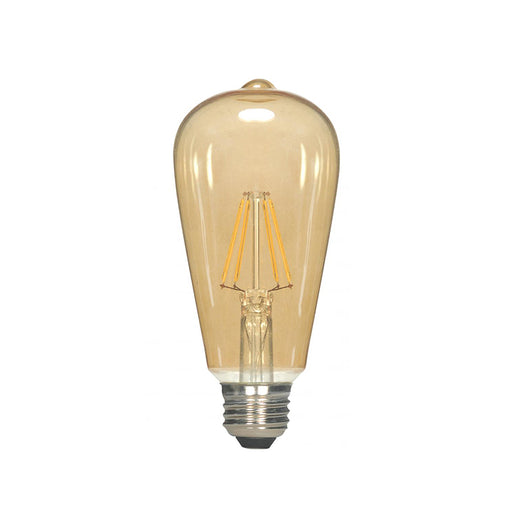 Satco S9577 2.5W LED Filament Bulb, ST19, 2000K, E26 Base, 120V