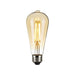 Satco S9579 7W ST19 LED Filament Bulb, E26 Base, 2000K