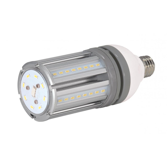 Satco S9678 18W LED HID, Corncob; Amber 585nm; Medium Base; 100-277V