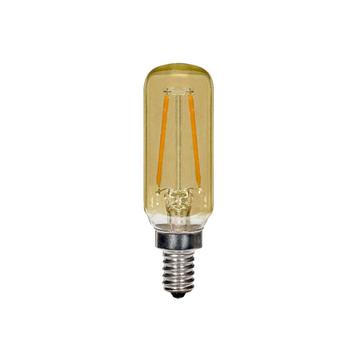 Satco S9873 2.5W T6 LED Bulb, E12 Base, 2000K