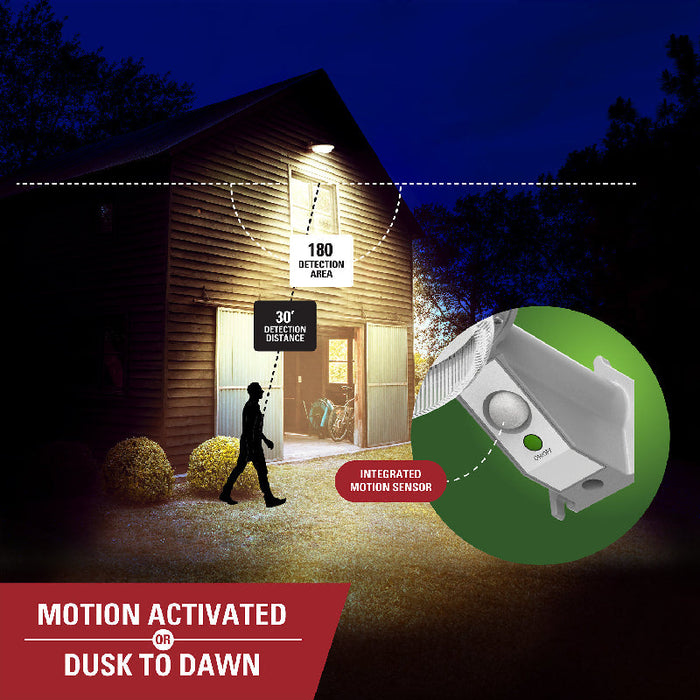 Halo SBL100 LED High Output Solar Area Light, 10000 lm