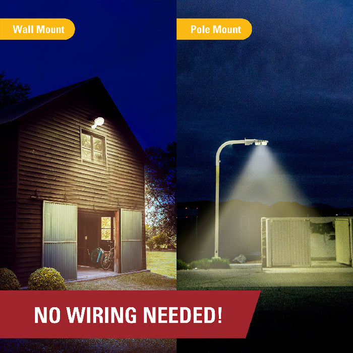 Halo SBL10 LED Solar Area Light, 1000 lm