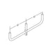 Gardco SBRKT RBH Round Bullhorn Brackets, 2-3/8" OD x 4" Length Tenon - Triple Linear