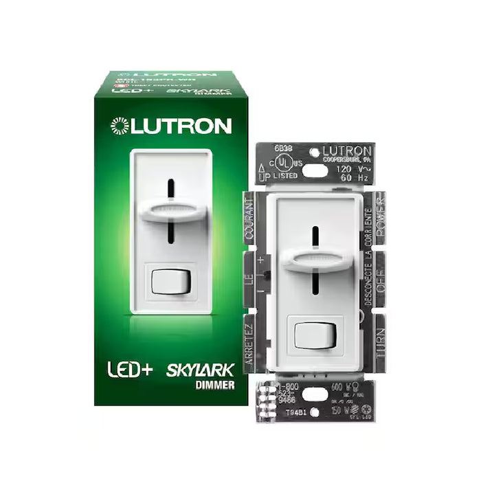 Lutron SCL-153PR Skylark 150W Single Pole/3-Way LED+ Dimmer Switch