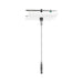 Westgate SCL-CSQ1-12FT 12ft Adjustable 1/16" Single Square Suspension Kit - White