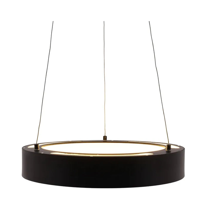 Westgate SCRH 18" 30W LED Hollow Circle Pendant with Uplight, 5CCT Selectable