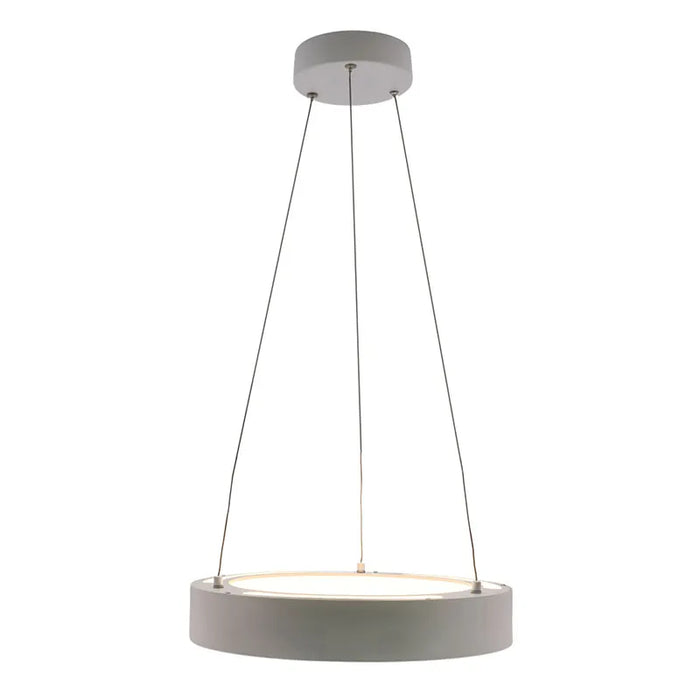 Westgate SCRH 18" 30W LED Hollow Circle Pendant with Uplight, 5CCT Selectable