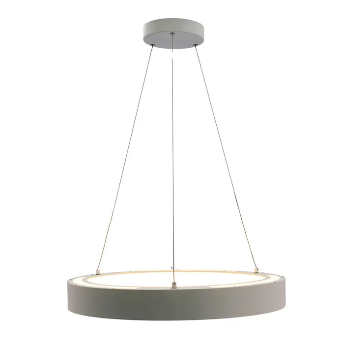 Westgate SCRH 24" 40W LED Hollow Circle Pendant with Uplight, 5CCT Selectable
