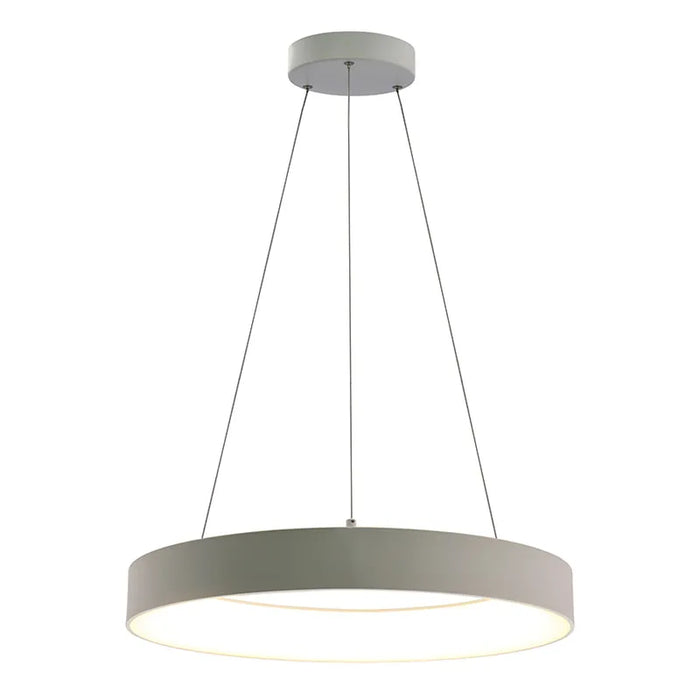 Westgate SCRH 24" 40W LED Hollow Circle Pendant with Uplight, 5CCT Selectable