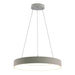 Westgate SCRH 24" 40W LED Hollow Circle Pendant with Uplight, 5CCT Selectable