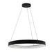 Westgate SCRH 36" 80W LED Hollow Circle Pendant with Uplight, 5CCT Selectable - Black