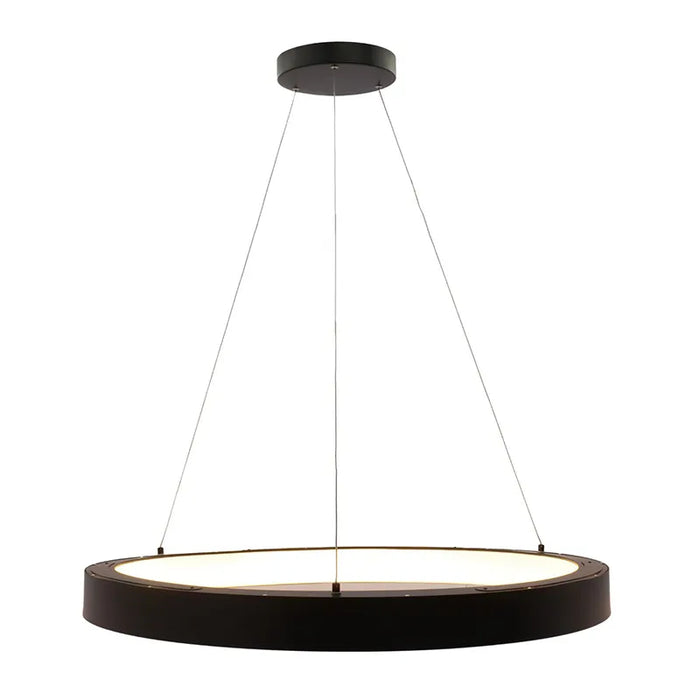 Westgate SCRH 36" 80W LED Hollow Circle Pendant with Uplight, 5CCT Selectable