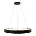 Westgate SCRH 36" 80W LED Hollow Circle Pendant with Uplight, 5CCT Selectable