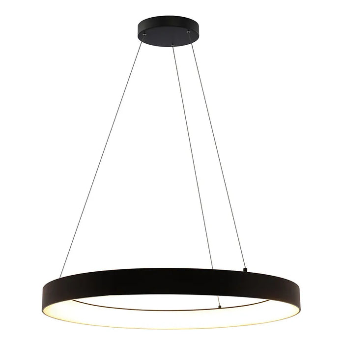 Westgate SCRH 36" 80W LED Hollow Circle Pendant with Uplight, 5CCT Selectable