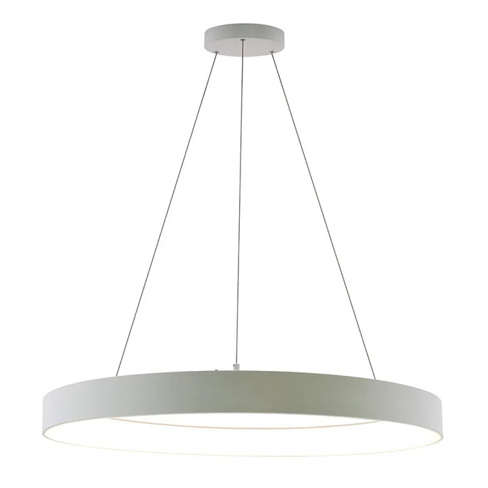 Westgate SCRH 36" 80W LED Hollow Circle Pendant with Uplight, 5CCT Selectable