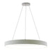 Westgate SCRH 36" 80W LED Hollow Circle Pendant with Uplight, 5CCT Selectable