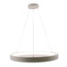 Westgate SCRH 36" 80W LED Hollow Circle Pendant with Uplight, 5CCT Selectable