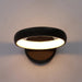 Westgate SCRH 1-lt 7" LED Hollow Circle Wall Sconce with Uplight, 5CCT Selectable, 120-277V