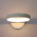 Westgate SCRH 1-lt 7" LED Hollow Circle Wall Sconce with Uplight, 5CCT Selectable, 120-277V