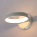 Westgate SCRH 1-lt 7" LED Hollow Circle Wall Sconce with Uplight, 5CCT Selectable, 120-277V