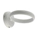 Westgate SCRH 1-lt 7" LED Hollow Circle Wall Sconce with Uplight, 5CCT Selectable, 120-277V - White