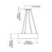 Westgate SCRR 16" LED Regressed Architectural Panel Light, 5CCT & Power Selectable