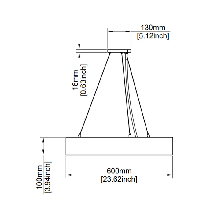 Westgate SCRR 24" LED Regressed Architectural Panel Light, 5CCT & Power Selectable