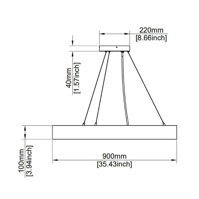 Westgate SCRR Series LED Regressed Architectural Panel Light, 5CCT & Power Selectable