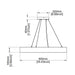Westgate SCRR Series LED Regressed Architectural Panel Light, 5CCT & Power Selectable
