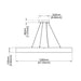 Westgate SCRR 48" LED Regressed Architectural Panel Light, 5CCT & Power Selectable