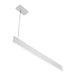 Westgate SCSL-UD 4-ft 20W/23W/26W/29W LED Architectural Slim Up & Down Linear Light, 5CCT Selectable, 120-277V - White