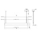 Westgate SCSL-UD-AP 4-ft 20W/23W/26W/29W LED Architectural Slim Up & Down Linear Light, Optic Lens, 5CCT Selectable, 120-277V