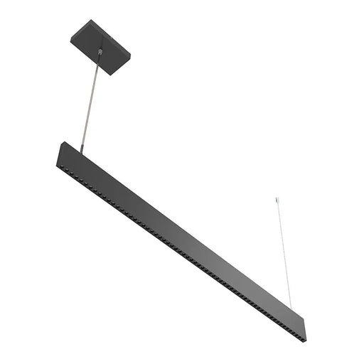 Westgate SCSL-UD-AP 4-ft 20W/23W/26W/29W LED Architectural Slim Up & Down Linear Light, Optic Lens, 5CCT Selectable, 120-277V - Black
