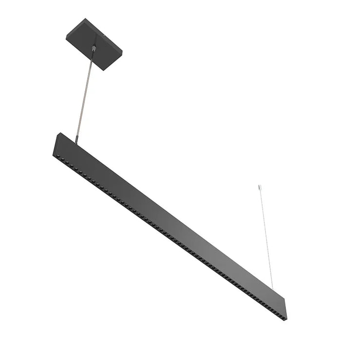 Westgate SCSL-UD-AP 6-ft 30W/34W/37W/40W LED Architectural Slim Up & Down Linear Light, Optic Lens, 5CCT Selectable, 120-277V - Black