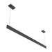 Westgate SCSL-UD 8-ft 40W/46W/52W/60W LED Architectural Slim Up & Down Linear Light, 5CCT Selectable, 120-277V - Black