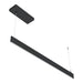Westgate SCSSL-UD-AP Series LED Slim Architectural Up & Down Linear Light /w Aperture Optics Lens, 5CCT Selectable, 120-277V-Black