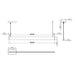 Westgate SCSSL-UD-AP Series LED Slim Architectural Up & Down Linear Light /w Aperture Optics Lens, 5CCT Selectable, 120-277V