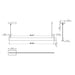 Westgate SCSSL-UD Series LED Slim Architectural Up & Down Linear Light /w Separate Control, PC Lens, 5CCT Selectable, 120-277V