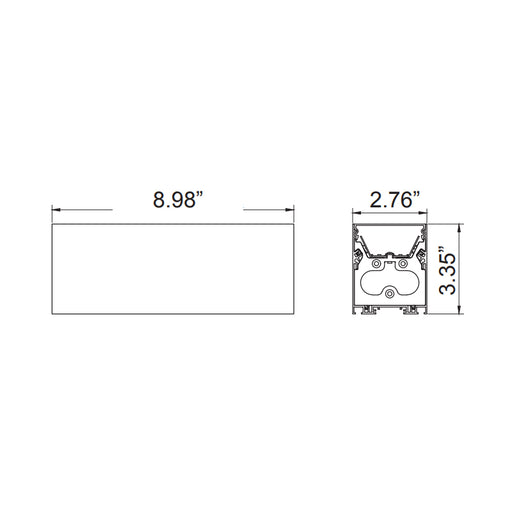 Westgate SCX-9IN-RGBWW Linear 9" Section, RGBWW