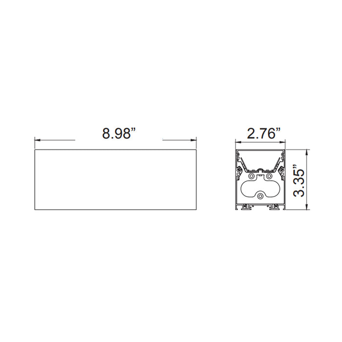 Westgate SCX-9IN-RGBWW Linear 9" Section, RGBWW