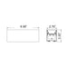 Westgate SCX-9IN-RGBWW Linear 9" Section, RGBWW