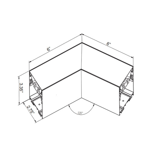 Westgate SCX-C120-RGBWW Linear 120° Corner